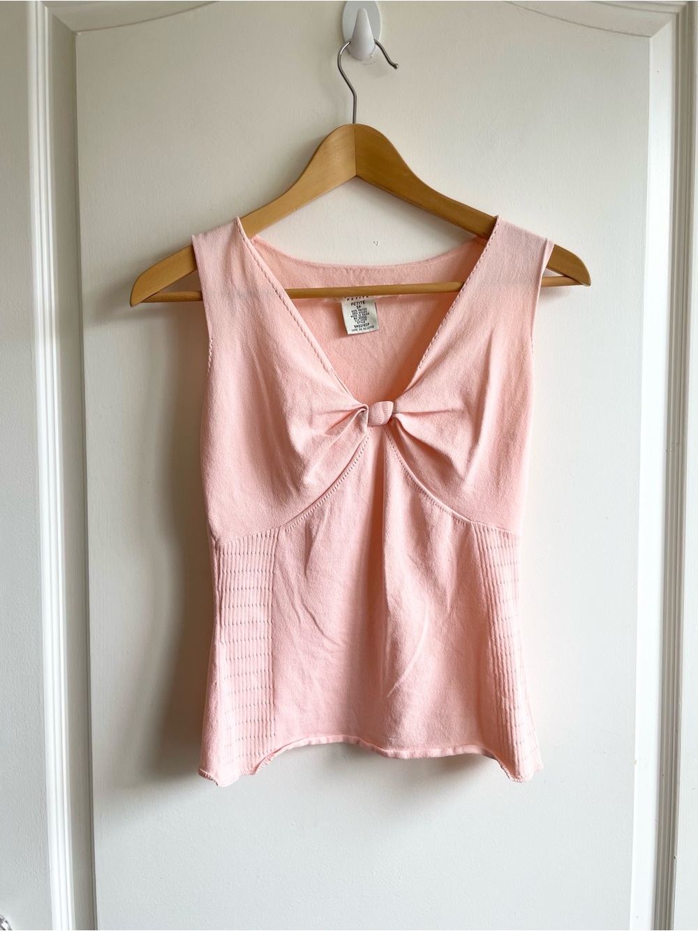 Y2K Babydoll Top Light Pink Size S Fairy Coquette